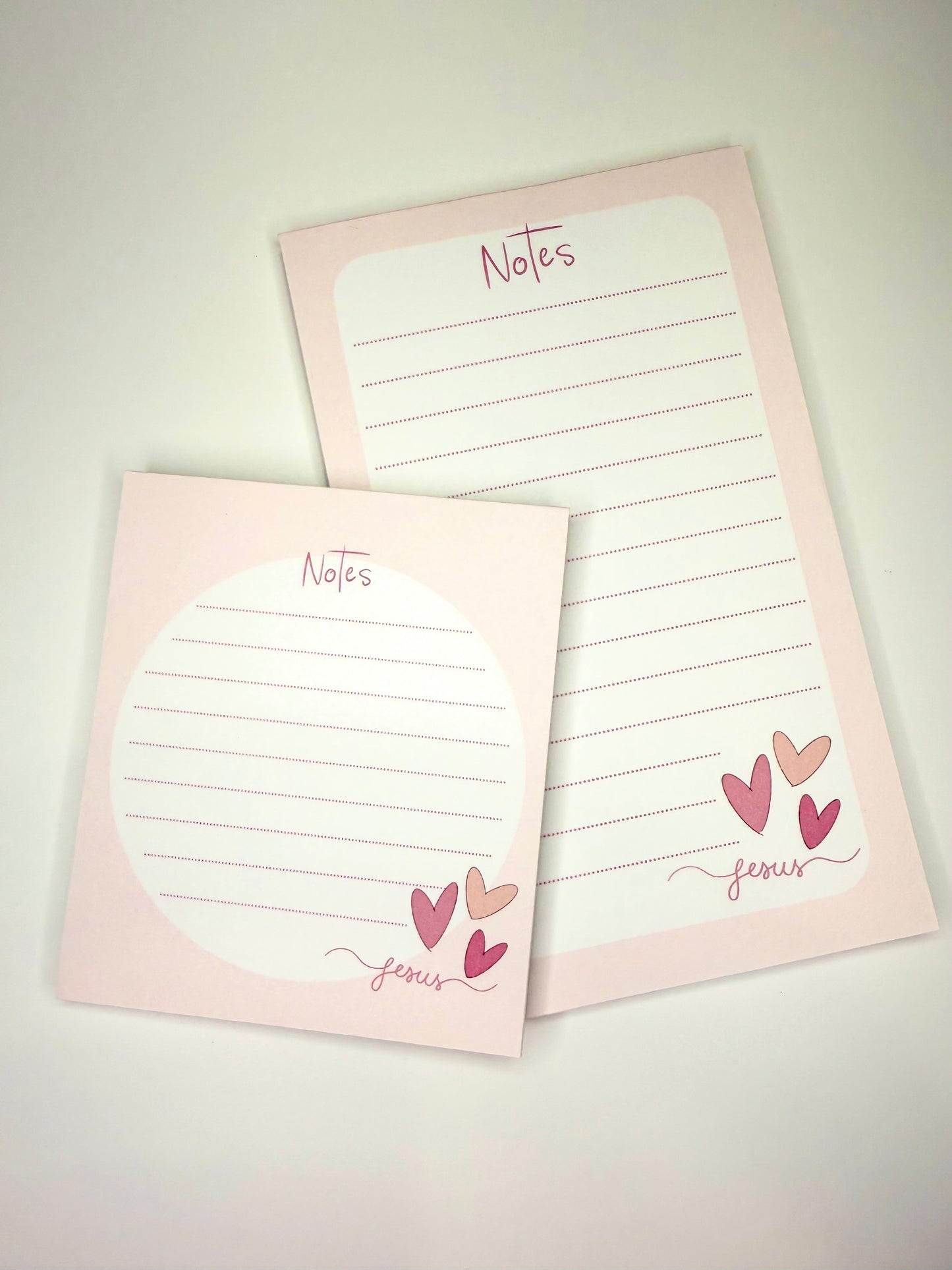 Handmade Notepad Jesus Valentines Day Memo Pad Gifts