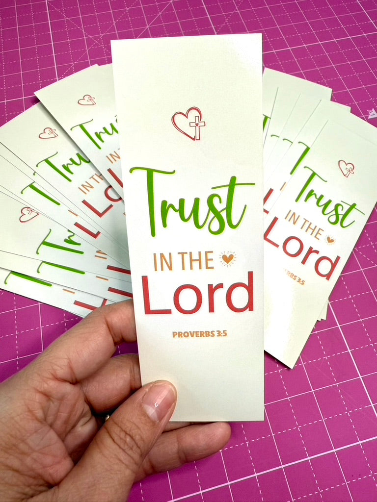 Bookmark Trust in the Lord