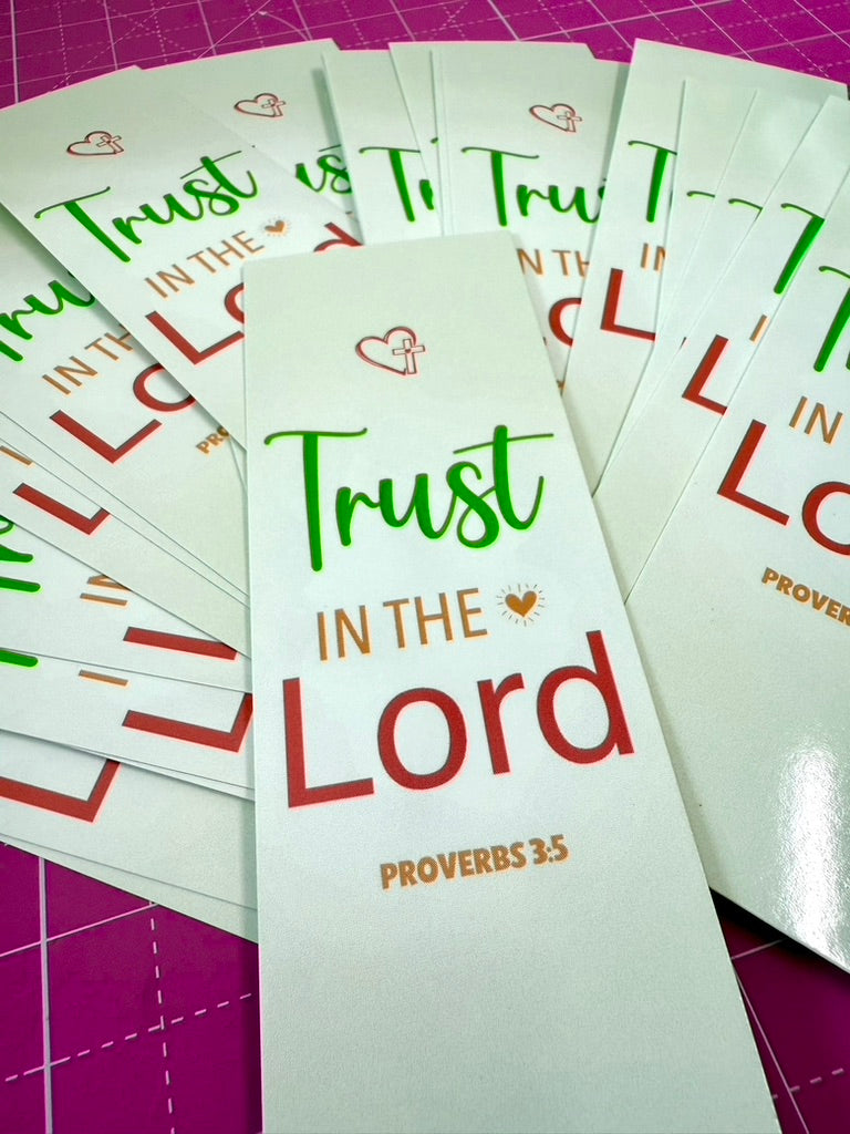 Bookmark Trust in the Lord
