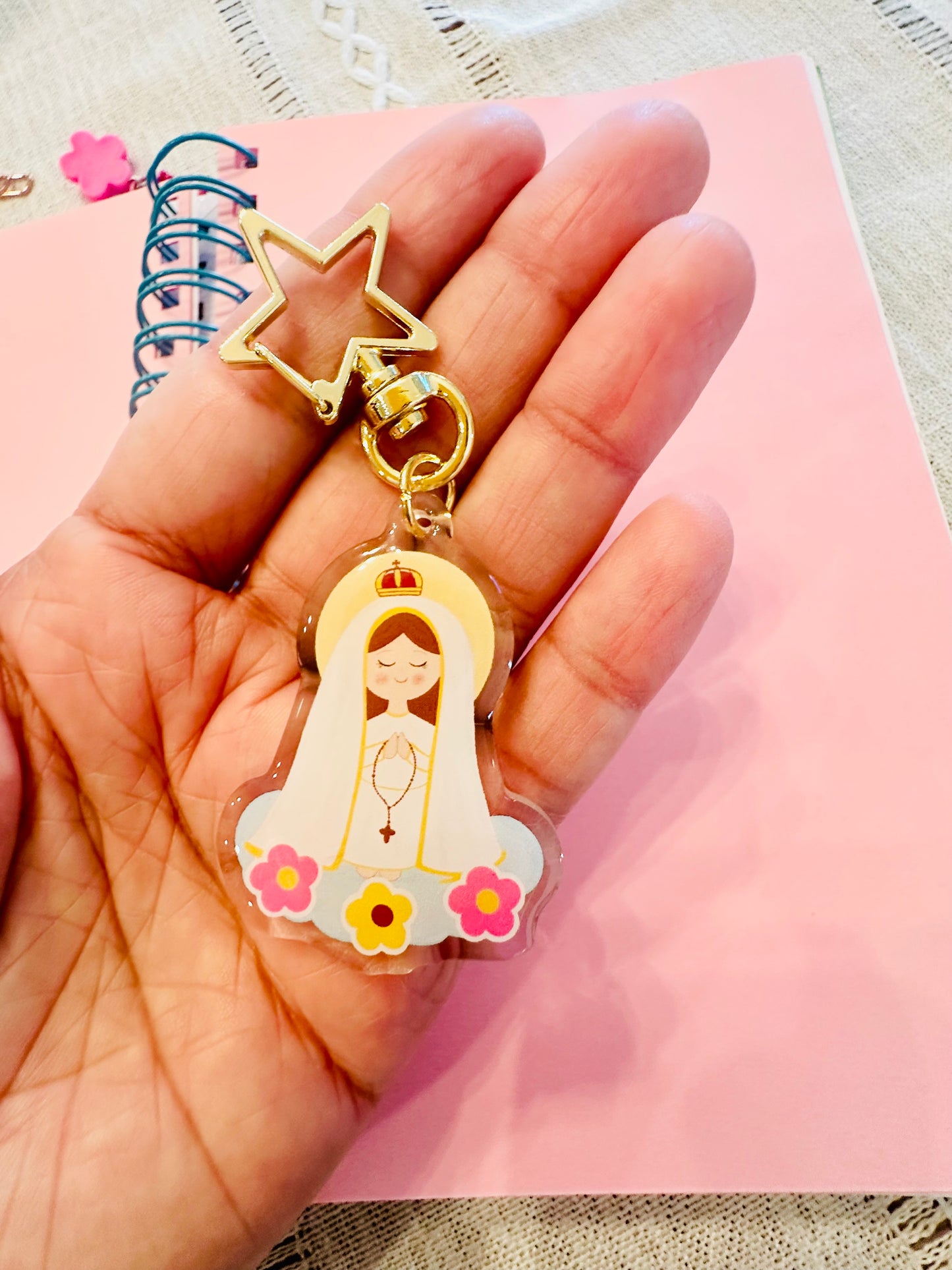 Keychain Our Lady of Fatima