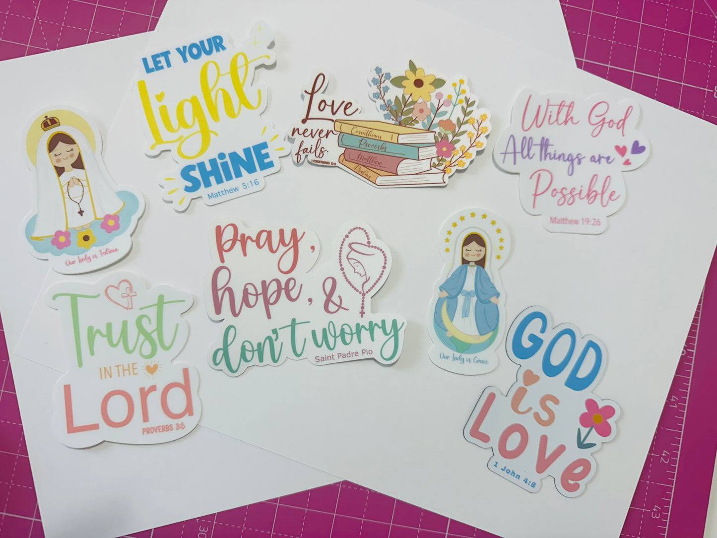 Sticker: “Simply Blessed”