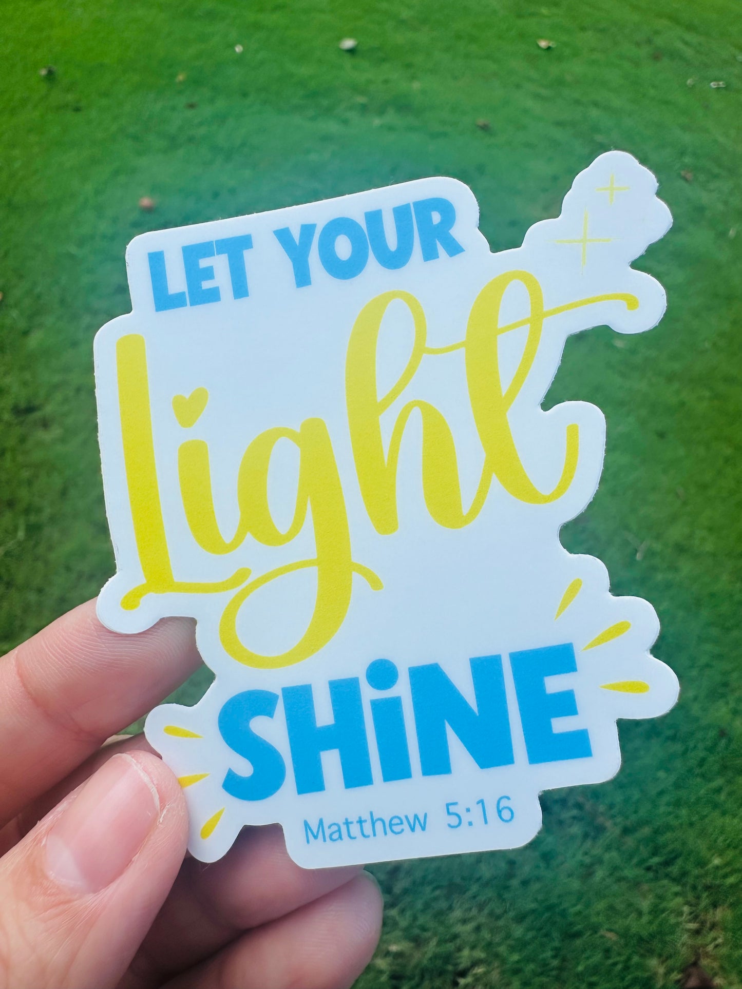 Shine vinyl Stickers waterproof