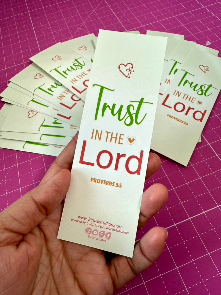 Bookmark Trust in the Lord