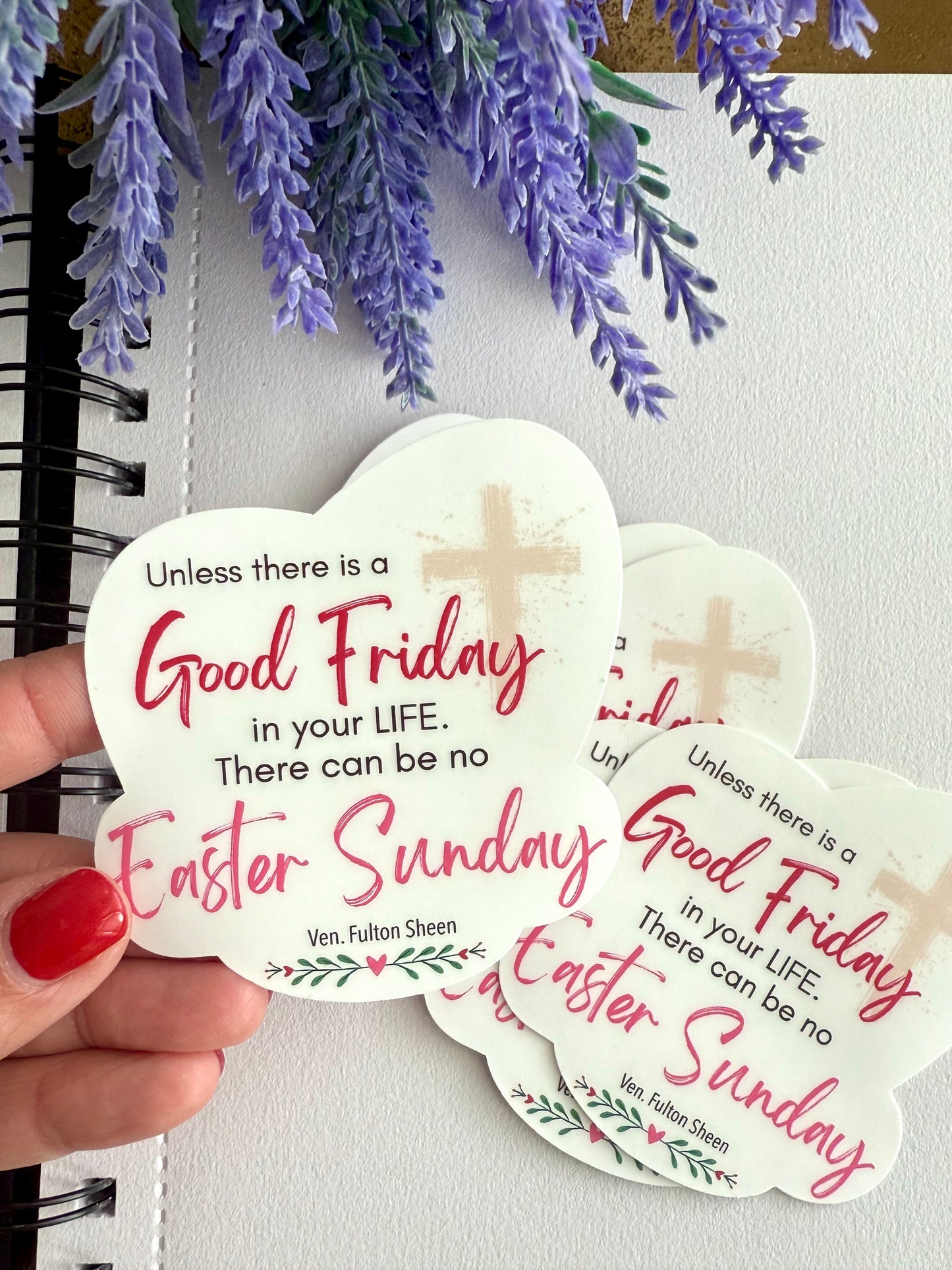 Easter quote Vinyl Sticker