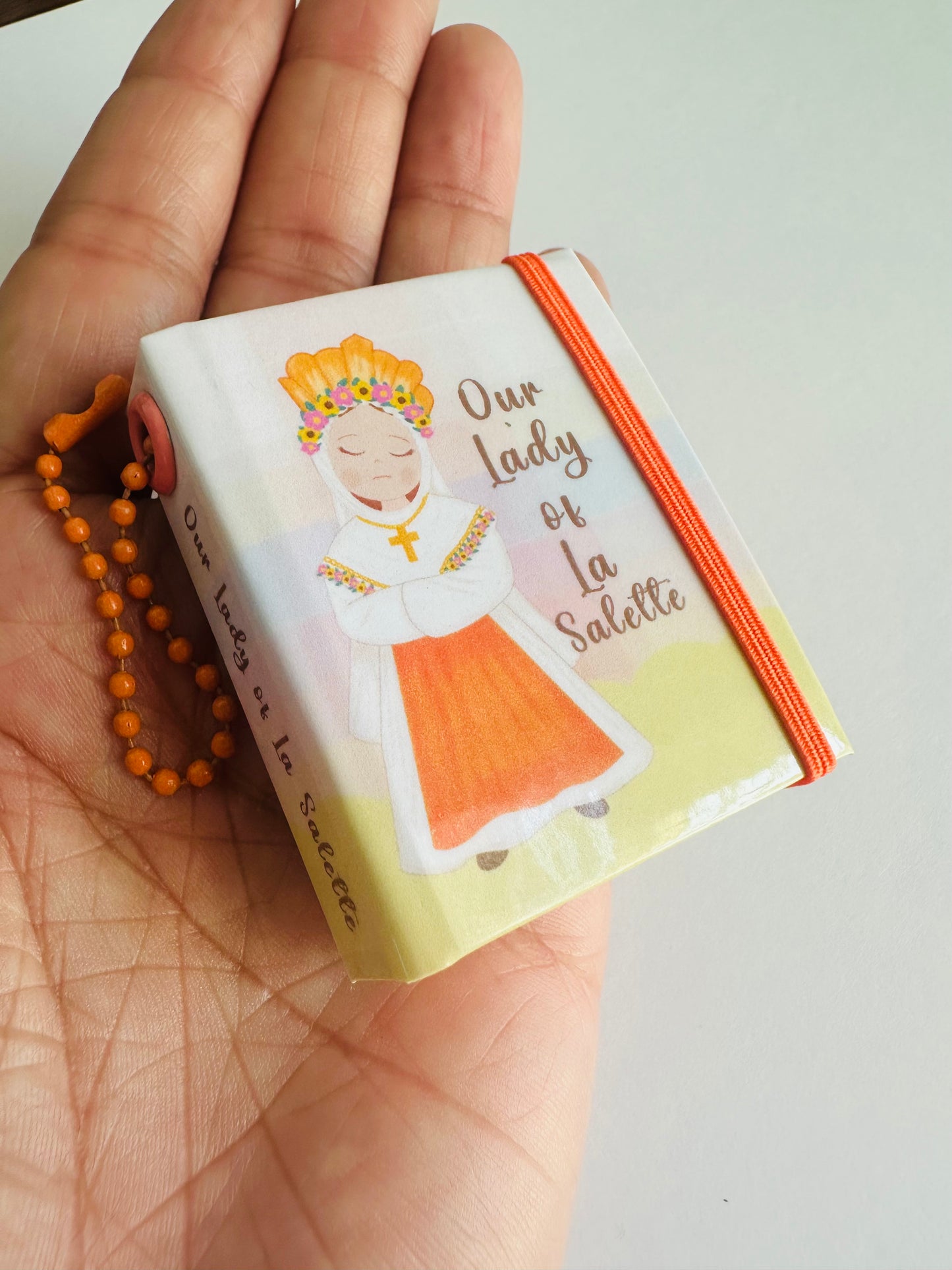 Stick Notes Keychain Our Lady Post it cute inspirational note Catholic Stick Note Christian our lady of Fatima grace la Salete Aparecida