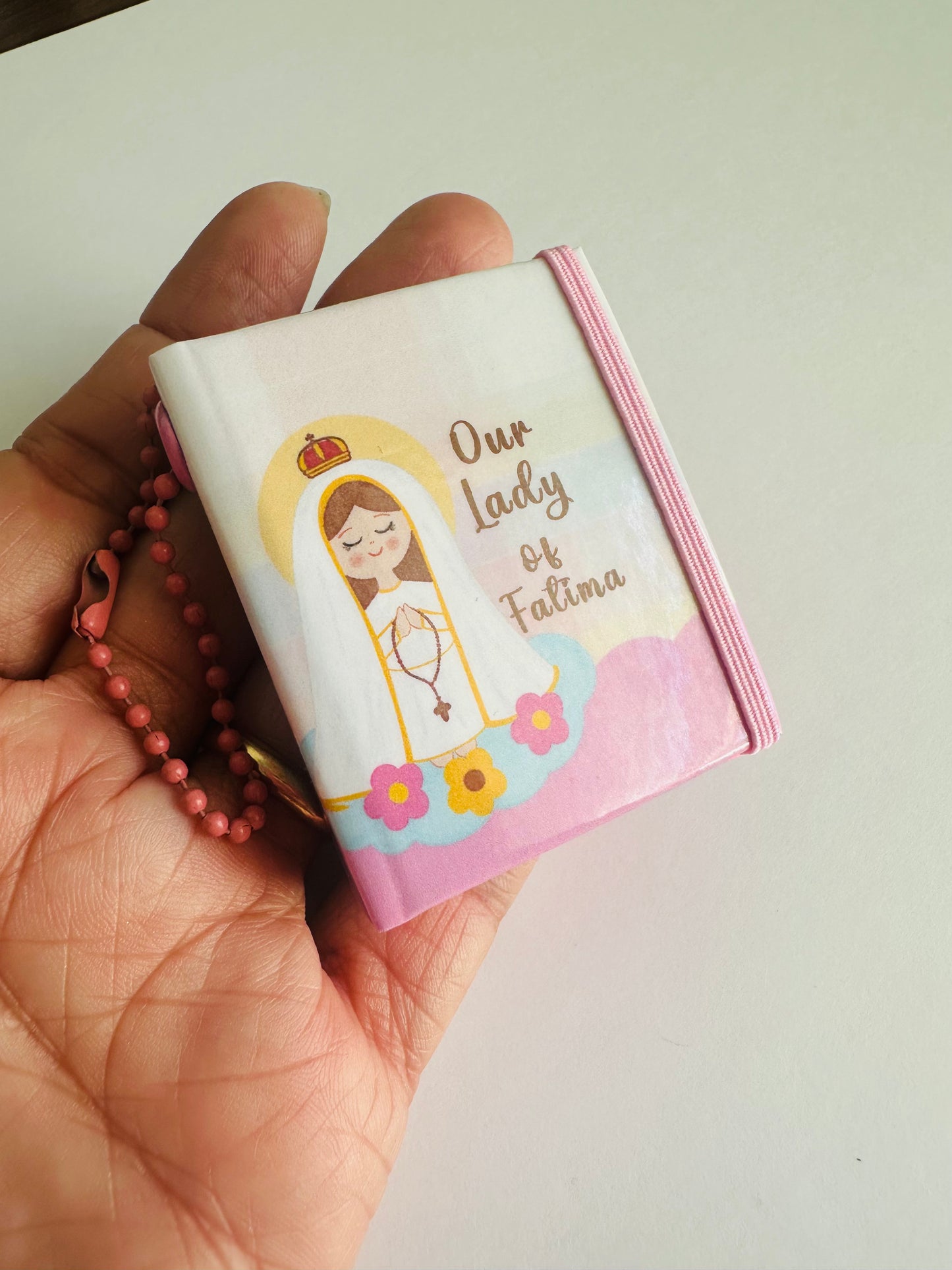 Stick Notes Keychain Our Lady Post it cute inspirational note Catholic Stick Note Christian our lady of Fatima grace la Salete Aparecida