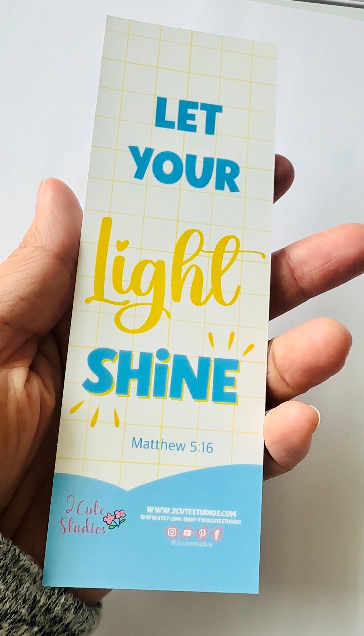 Bookmark Let your Light Shine