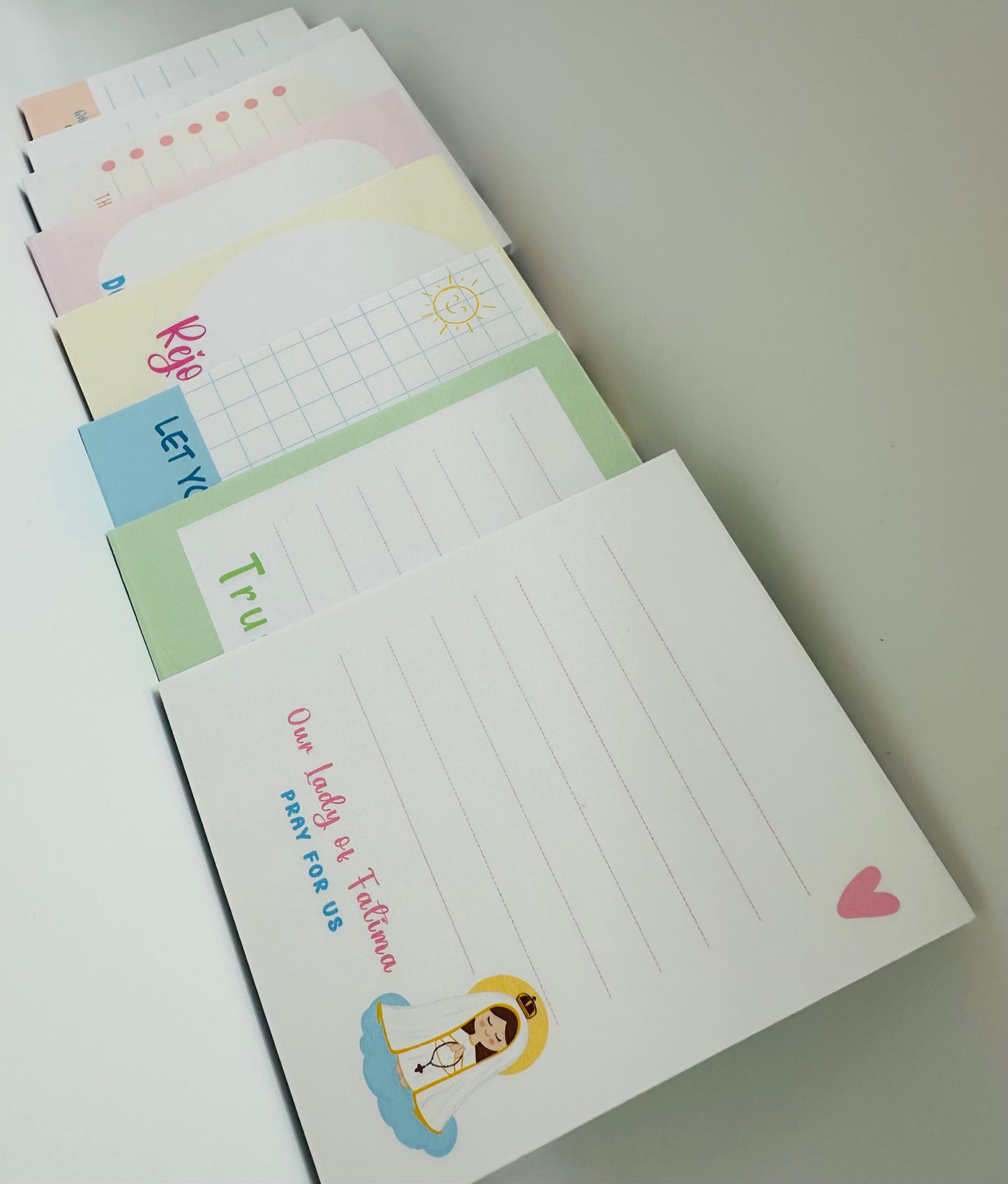 Notepad Let your light shine Bible Verse