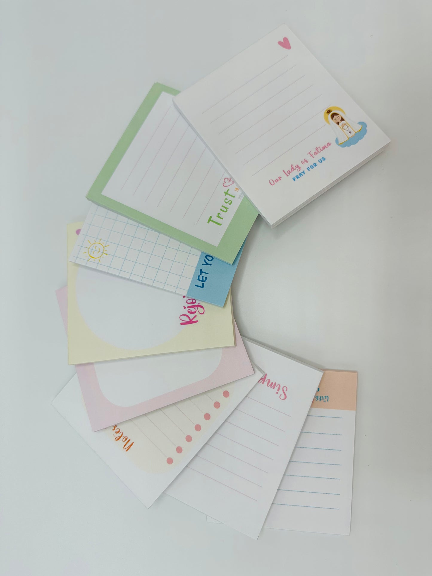 Notepad Let your light shine Bible Verse