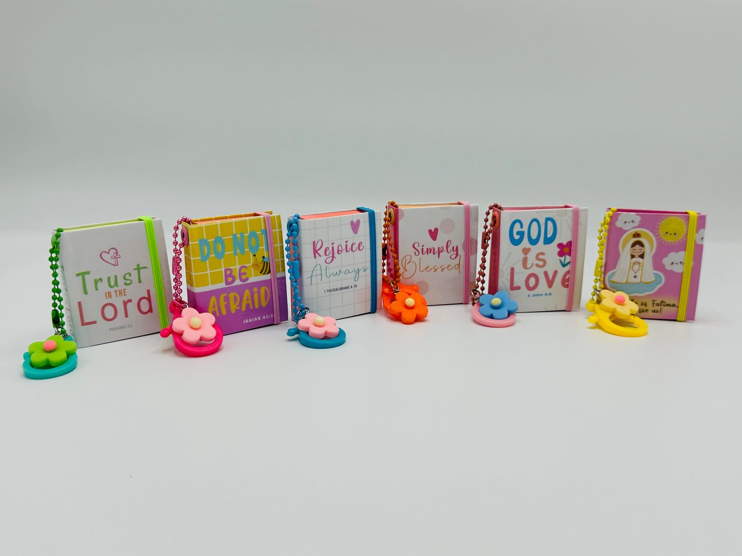 Stick Notes Keychain With God all things are Possible Post it cute inspirational note Catholic Stick Note Christian