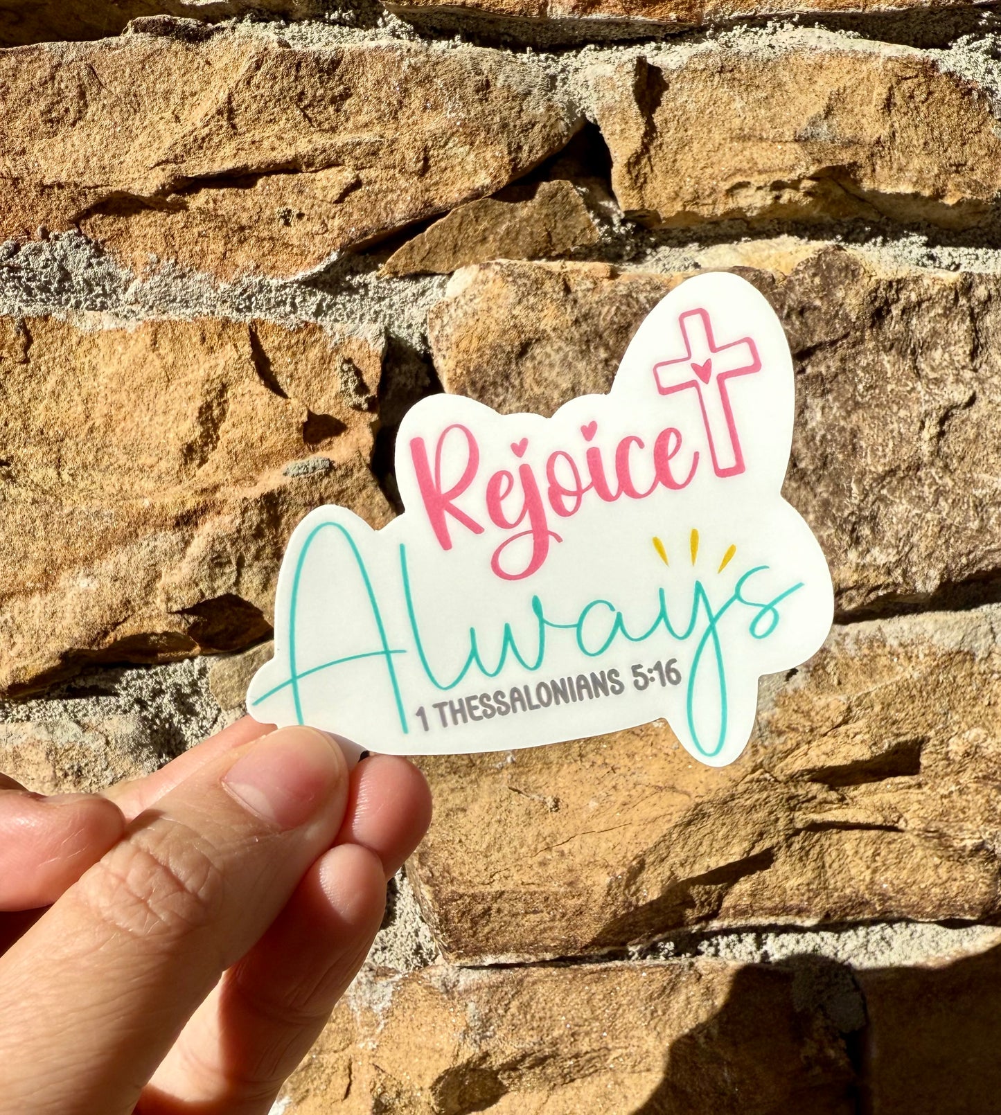 Rejoice Always Sticker