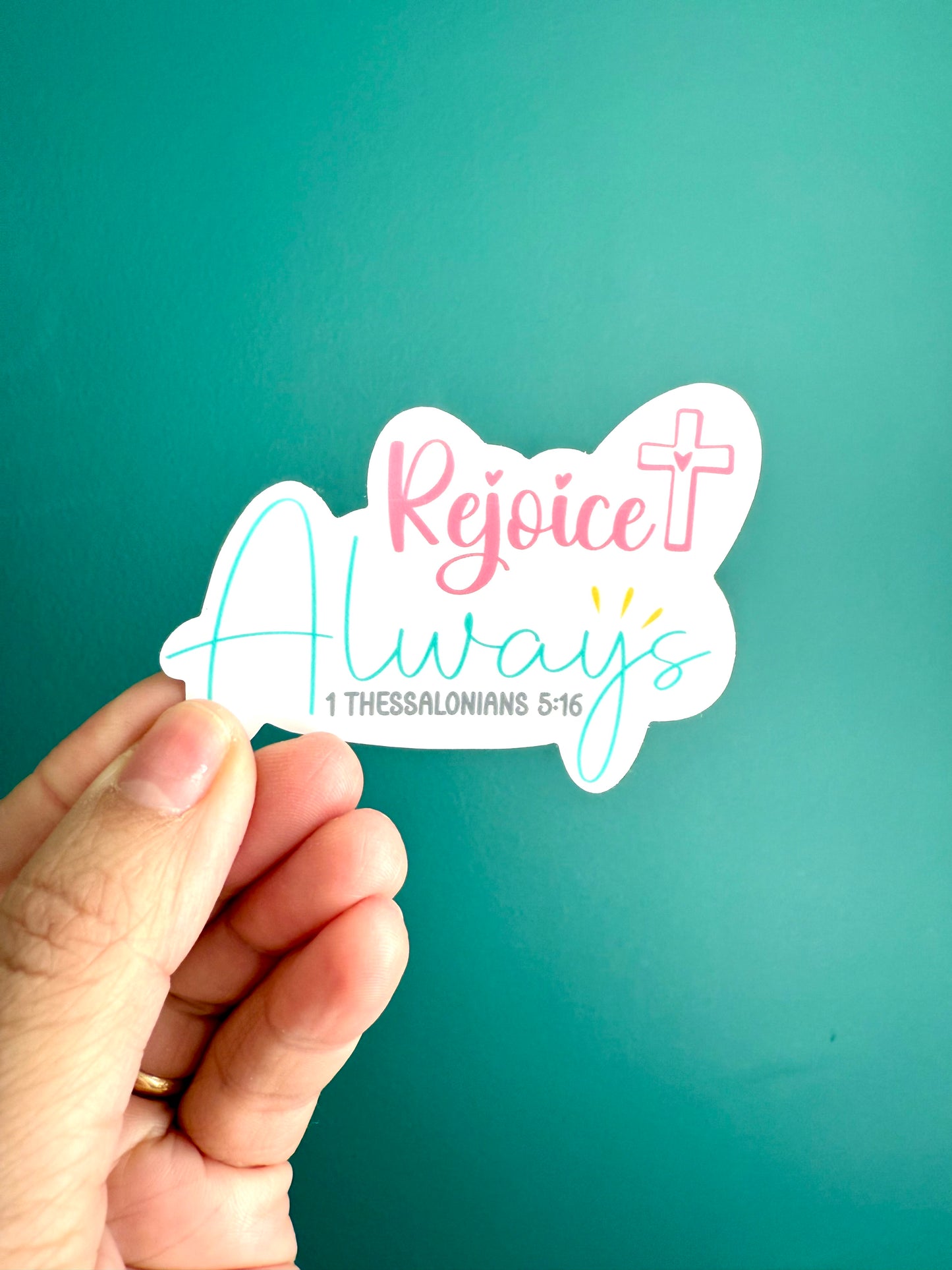Rejoice Always Sticker