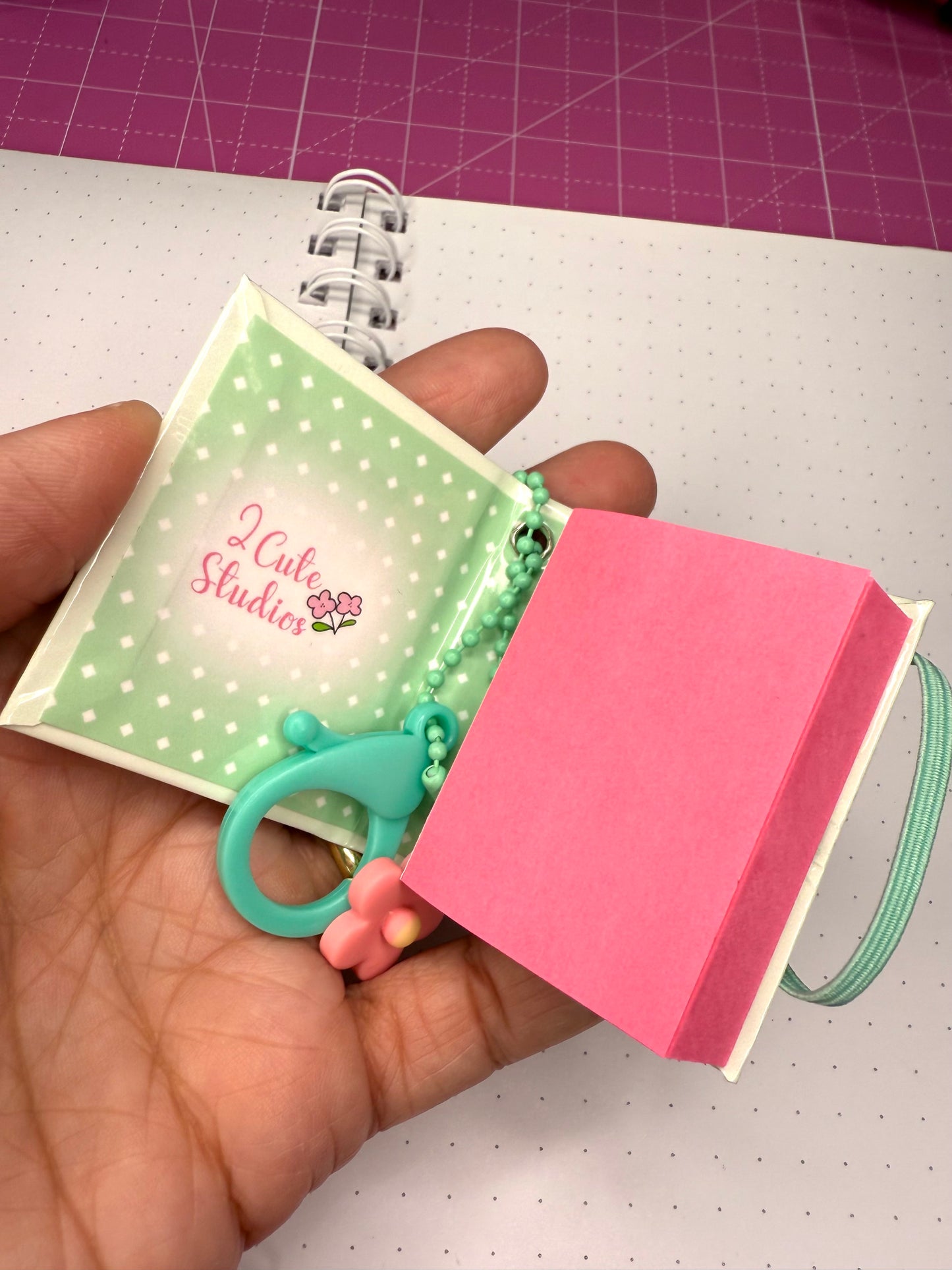 Stick Notes Keychain Trust in the Lord