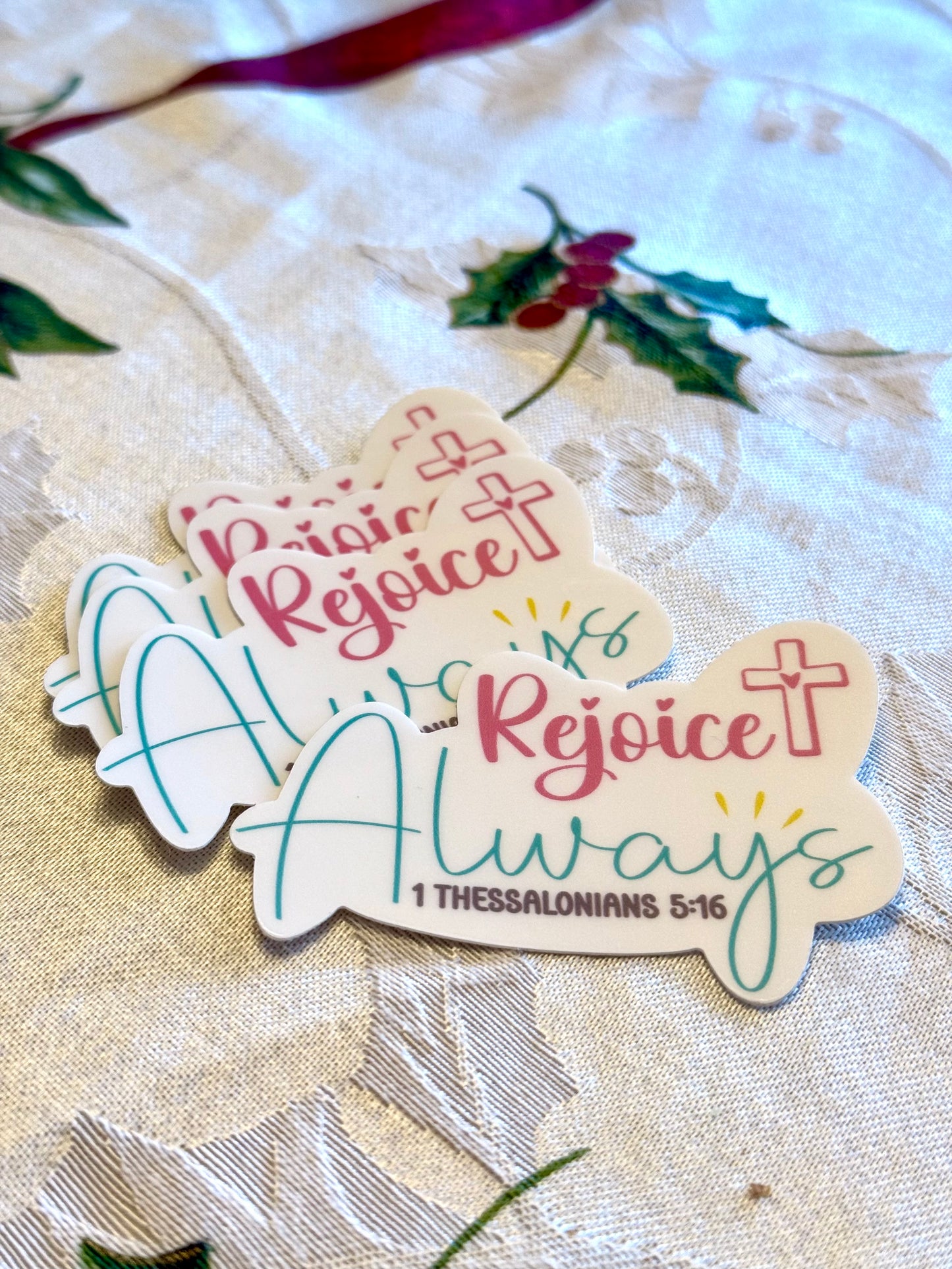 Rejoice Always Sticker